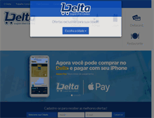 Tablet Screenshot of deltasuper.com.br